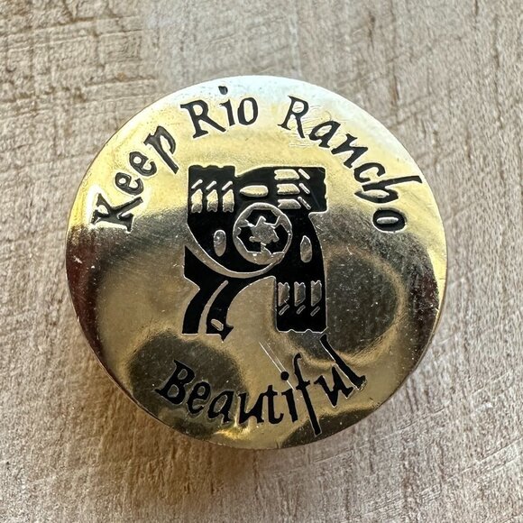 Gold Keep Rio Rancho Beautiful Pin - Picture 2 of 9